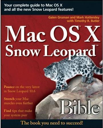 Snow Leopard Bible Cover